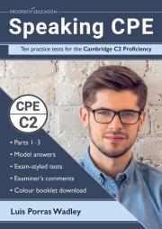 Speaking CPE:Ten Practice Cambridge C2. Autor: Luis Porras Wadley. Dadada.pl Okładka książki Speaking CPE:Ten Practice Cambridge C2