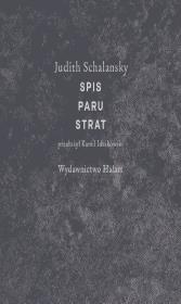 Spis paru strat. Autor: Schalansky Judith. Dadada.pl Okładka książki Spis paru strat