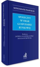 Okładka książki Społeczny wymiar gospodarki rynkowej