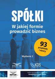 Okładka książki Spółki W jakiej formie prowadzić biznes Wyd3