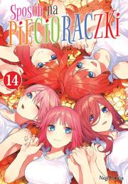 Sposób na pięcioraczki. Tom 14. Autor: Negi Haruba. Dadada.pl Okładka książki Sposób na pięcioraczki. Tom 14