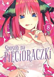 Sposób na pięcioraczki. Tom 8. Autor: Negi Haruba. Dadada.pl Okładka książki Sposób na pięcioraczki. Tom 8