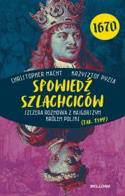 Spowiedź szlachciców 1670. Autor: Christopher Macht. Dadada.pl Okładka książki Spowiedź szlachciców 1670