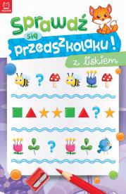 Okładka książki Sprawdź się przedszkolaku! z liskiem