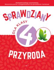 Okładka książki Sprawdziany dla klasy 4. Przyroda