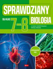 Okładka książki Sprawdziany dla klasy 7-8. Biologia