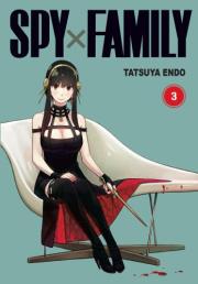 Spy x Family 03. Autor: Tatsuya Endo. Dadada.pl Okładka książki Spy x Family 03