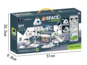 Opakowanie Stacja kosmiczna ze światłem