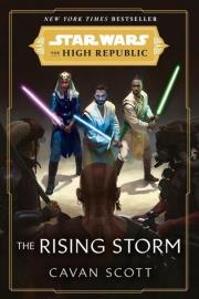 Star Wars The Rising Storm. Autor: Cavan Scott. Dadada.pl Okładka książki Star Wars The Rising Storm