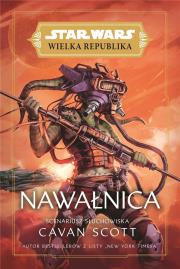 Star Wars. Wielka Republika. Nawałnica. Autor: Cavan Scott. Dadada.pl Okładka książki Star Wars. Wielka Republika. Nawałnica