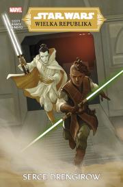 Star Wars Wielka Republika T.2 Serce Drengirów. Autor: Cavan Scott. Dadada.pl Okładka książki Star Wars Wielka Republika T.2 Serce Drengirów