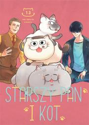 Starszy Pan i Kot. Tom 13. Autor: Umi Sakurai. Dadada.pl Okładka książki Starszy Pan i Kot. Tom 13