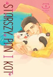Starszy Pan i Kot. Tom 2. Autor: Umi Sakurai. Dadada.pl Okładka książki Starszy Pan i Kot. Tom 2