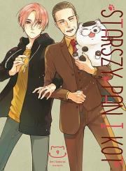 Starszy Pan i Kot. Tom 9. Autor: Umi Sakurai. Dadada.pl Okładka książki Starszy Pan i Kot. Tom 9
