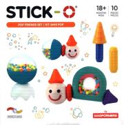 STICK-O Przyjaciele z grzechotkami. Wydawca: MAGFORMERS. Dadada.pl Opakowanie STICK-O Przyjaciele z grzechotkami