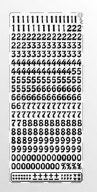 Opakowanie Stiker ażurowy 023 10x23cm srebrny