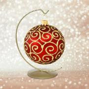 Opakowanie Stojak na bombkę dekorowaną złoty