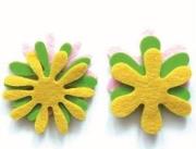 Opakowanie Stokrotki z filcu 6szt