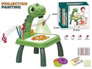 Stolik z projektorem Dino. Wydawca: Madej. Dadada.pl Opakowanie Stolik z projektorem Dino