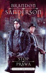 Stop prawa. Autor: Brandon Sanderson. Dadada.pl Okładka książki Stop prawa