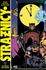 Strażnicy. Autor: Alan Moore. Dadada.pl Okładka książki Strażnicy
