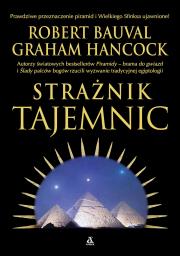 Strażnik tajemnic. Autor: Robert Bauval, Graham Hancock. Dadada.pl Okładka książki Strażnik tajemnic