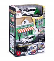 Opakowanie Street Fire Bburago City Pharmacy 1:43 BBURAGO