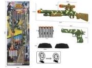 Opakowanie Strzelba + pistolet + 8 pocisków + tarcza