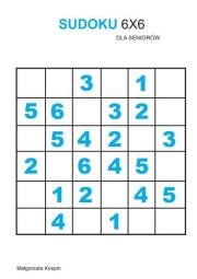 Opakowanie Sudoku 6x6