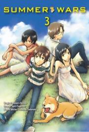 Summer Wars. Tom 3. Autor: Mamoru Hosoda, Sugimoto Iqura, Sadamoto Yoshiyuki. Dadada.pl Okładka książki Summer Wars. Tom 3
