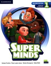 Super Minds Level 1 Workbook with Digital Pack British English. Autor: Puchta Herbert, Lewis-Jones Peter, Gerngross GĂĽnter, Kidd Helen. Dadada.pl Okładka książki Super Minds Level 1 Workbook with Digital Pack British English