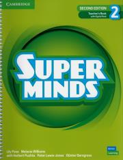 Super Minds Level 2 Teacher's Book with Digital Pack British English. Autor: Pane Lily, Williams Melanie, Puchta Herbert, Lewis-Jones Peter, Gerngross GĂĽnter. Dadada.pl Okładka książki Super Minds Level 2 Teacher's Book with Digital Pack British English