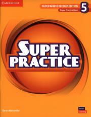 Super Minds Level 5 Super Practice Book British English. Autor: Holcombe Garan. Dadada.pl Okładka książki Super Minds Level 5 Super Practice Book British English