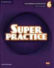 Super Minds Level 6 Super Practice Book British English. Autor: Holcombe Garan. Dadada.pl Okładka książki Super Minds Level 6 Super Practice Book British English
