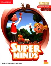 Super Minds Starter Workbook with Digital Pack British English. Autor: Puchta Herbert, Lewis-Jones Peter, Gerngross GĂĽnter. Dadada.pl Okładka książki Super Minds Starter Workbook with Digital Pack British English