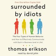 Surrounded by Idiots. Autor: Erikson Thomas. Dadada.pl Okładka książki Surrounded by Idiots