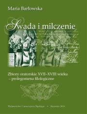 Swada i milczenie. Autor: Barłowska Maria. Dadada.pl Okładka książki Swada i milczenie