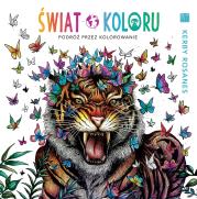 Świat koloru. Autor: Kerby Rosanes. Dadada.pl Okładka książki Świat koloru