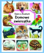 Świat w obrazkach. Domowe zwierzątka. Autor: Beaumont Emilie, Reinig Patricia. Dadada.pl Okładka książki Świat w obrazkach. Domowe zwierzątka
