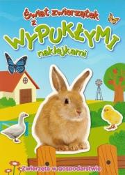 Świat zwierzątek naklejkami. Zwierzęta w gospodar.. Autor:   Praca zbiorowa. Dadada.pl Okładka książki Świat zwierzątek naklejkami. Zwierzęta w gospodar.