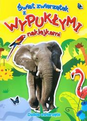 Okładka książki Świat zwierzątek z naklejkami. Dzikie zwierzęta