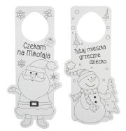 Opakowanie Świąteczna zawieszka na klamkę 2szt