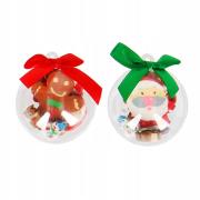 Opakowanie Świąteczne gumki do mazania w bombce