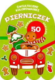 Okładka książki Świąteczne kolorowanki. Pierniczek.