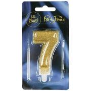 Opakowanie Świeczka premium 7 złota