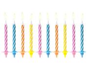 Opakowanie Świeczki urodzinowe 6cm 10szt