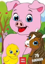 Okładka książki Świnka i przyjaciele. Wiejska zagroda