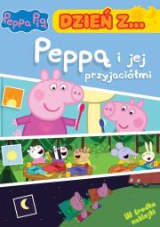 Świnka Peppa. Dzień z... Peppą i jej przyjaciółmi. Autor:   Praca zbiorowa. Dadada.pl Okładka książki Świnka Peppa. Dzień z... Peppą i jej przyjaciółmi
