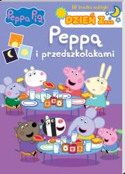 Świnka Peppa. Dzień z.. Peppą i przedszkolakami. Autor:   Praca zbiorowa. Dadada.pl Okładka książki Świnka Peppa. Dzień z.. Peppą i przedszkolakami