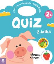 Okładka książki Świnka. Quiz 2 latka